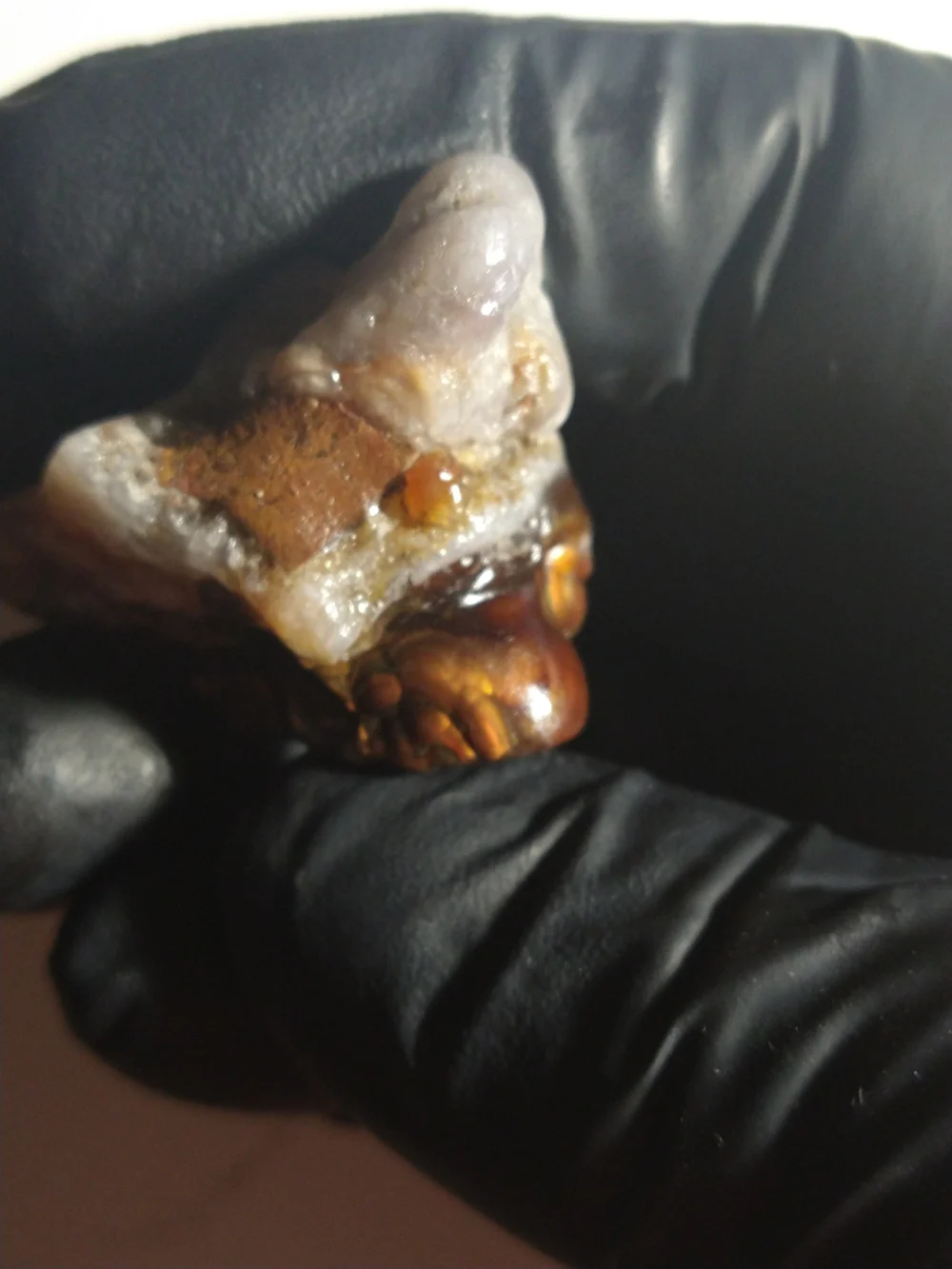 Nice Fire Agate Specimen